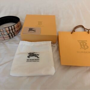 Burberry Men’s Reversible Belt